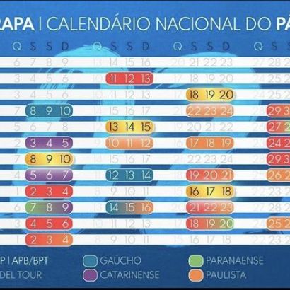 Conheça o calendário Nacional de Padel para 2022